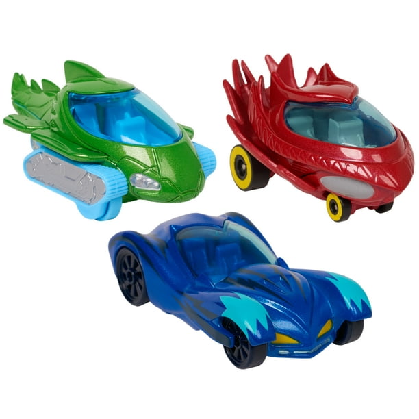 3PCs PJ Action Figure Catboy Owlette Glider Gekko Spielzeugautos Car Auto 2020 